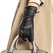 Женские кожаные перчатки для сенсорных экранов Xiaomi Mi Touchscreen Leather Gloves